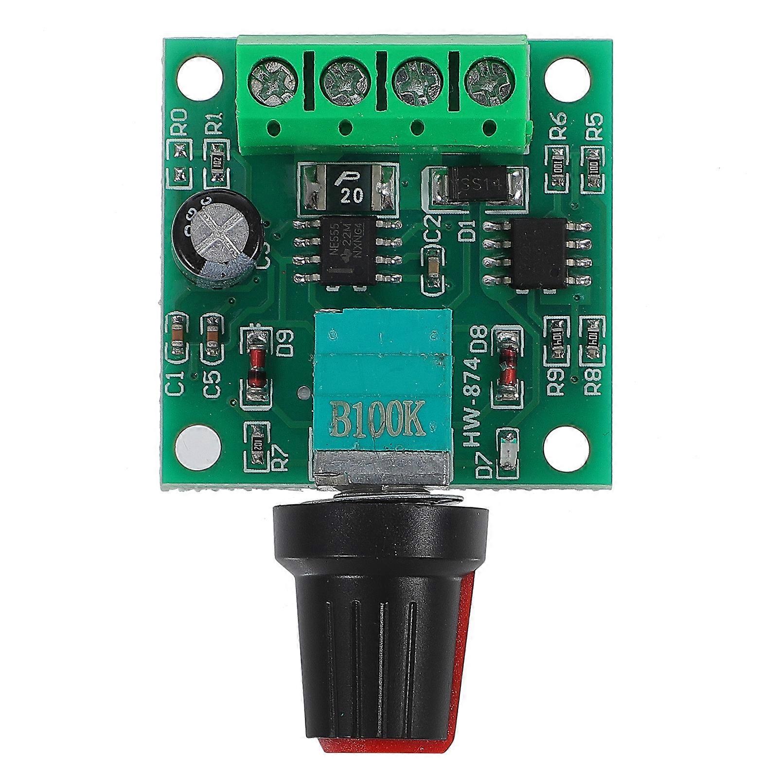 Dc-motor-drehzahlregler 1,8 V–12 V, Einstellbarer Niederspannungsregler-5x3.2cm