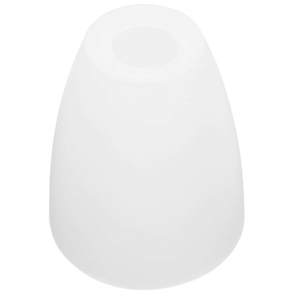 Tischlampenschirm, Kunststoff-lampenabdeckung, Ersatz-lichtabdeckung, Dekorativer Lampenschirm-11.50x10.00x10.00cm-white