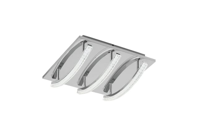 EGLO PERTINI DECKENLEUCHTE 1500LM 300X300 CHROM