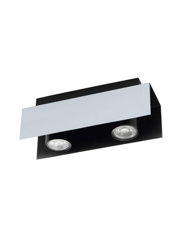 EGLO VISERBA DECKENLEUCHTE 2X400LM ALU