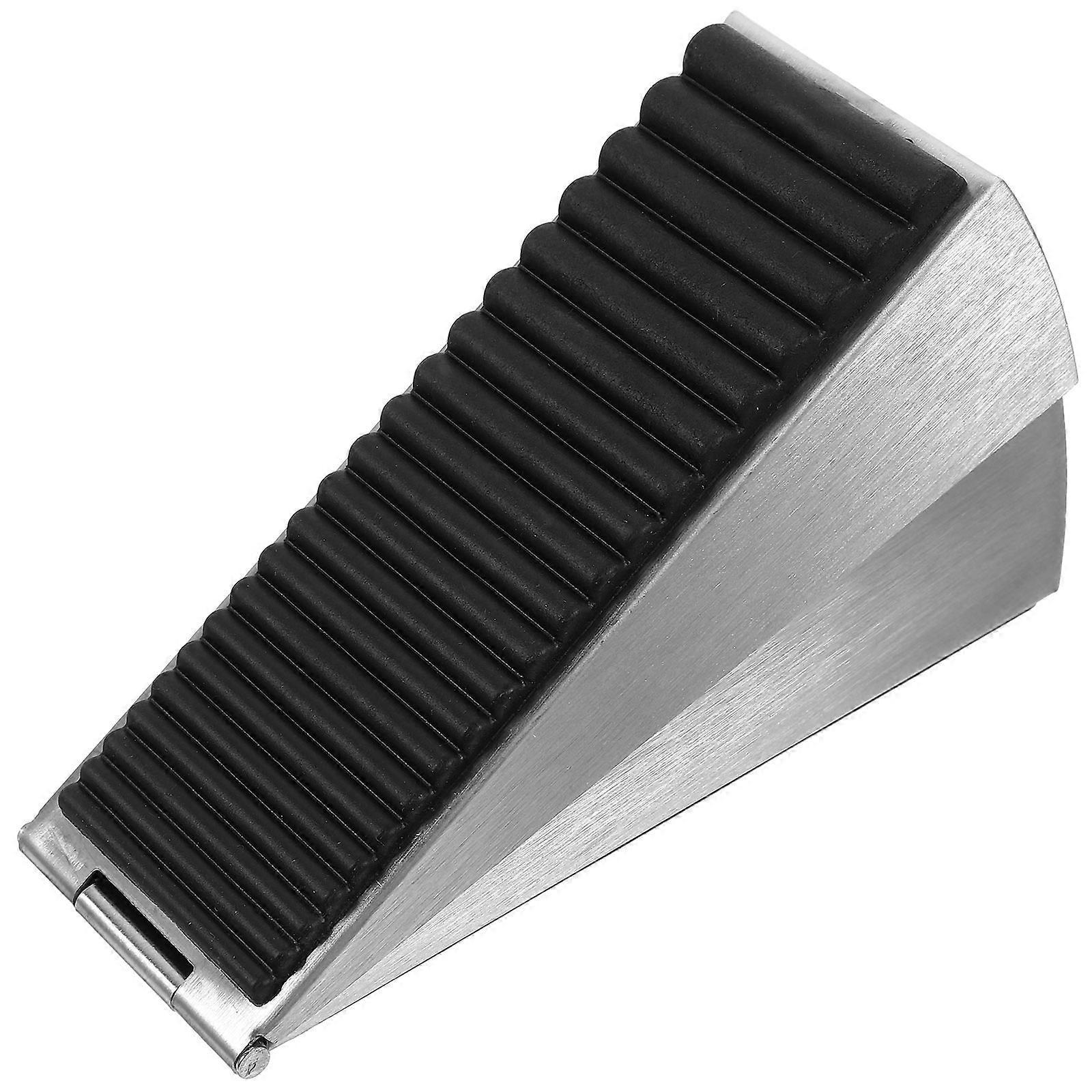Türstopper Aus Gummi, Keilform, Robuster Türstopper Für Holzböden-12.80x7.50x4.50cm