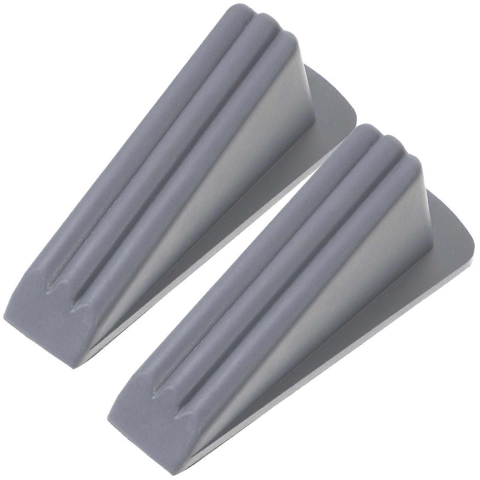 Stück Türstopper, Robuste Türstopper Aus Gummi, Türkeilen, Türhaltern Und Wandschützern-14x6cm-grey
