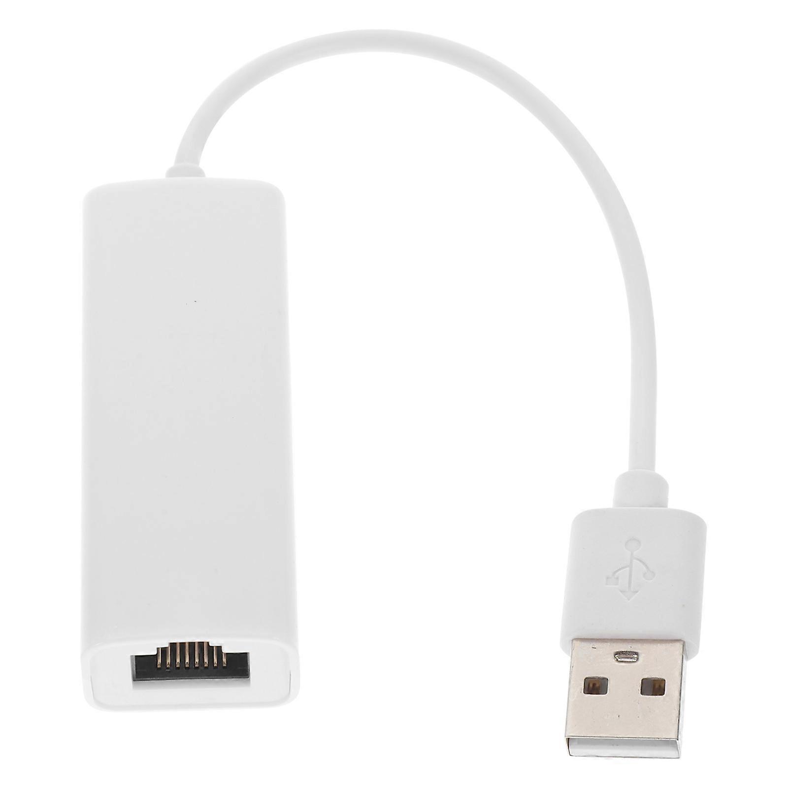 1 Stück Usb-ethernet-adapter, Gigabit-lan-adapter, Computer-usb-netzwerkadapter-2.2x20.8-white