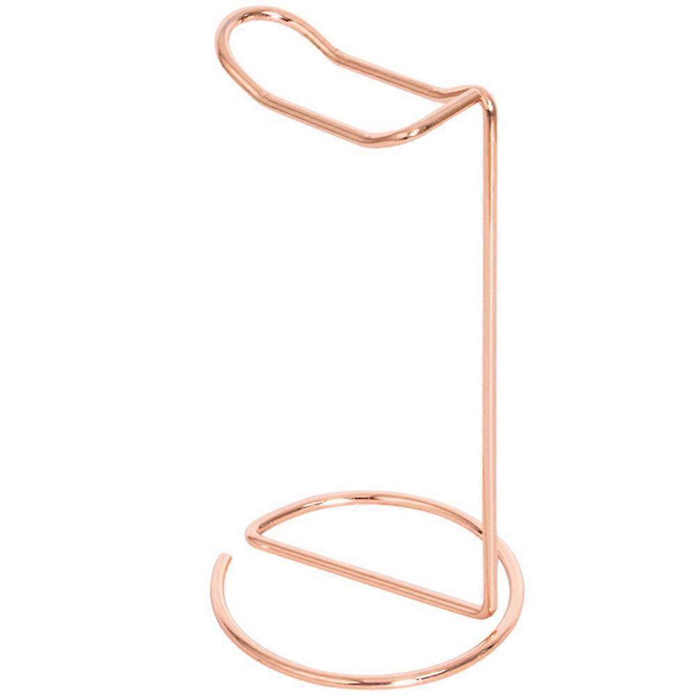 Desktop-headset-ständer, Kopfhörer-displayhalter, Universeller Schreibtisch-headset-ständer Aus Eisen-22x11cm-rose Gold