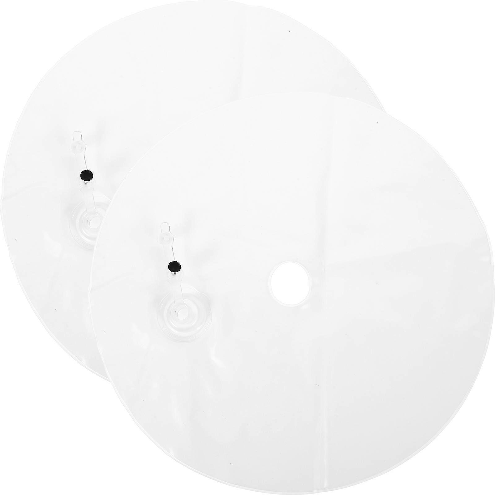 2 Stück Ballonbogenständer, Basis, Wasserbeutel Für Ballonbogen, Ballonsäulen, Hochzeitsbedarf-36.00x36.00x0.10cm-white