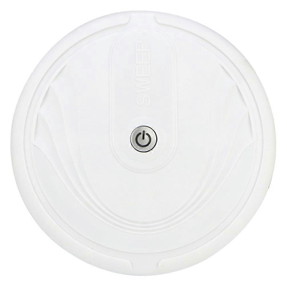 Stück Haushaltsstaubsauger-, Kehr- Und Wischroboter, Bodenwischroboter-23x23x6.5cm-white