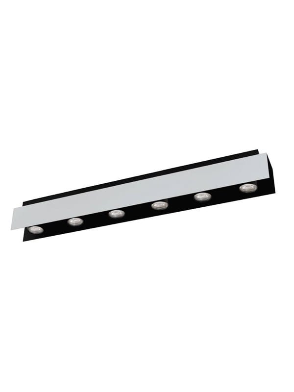 EGLO VISERBA DECKENLEUCHTE 6X400LM L830 ALU