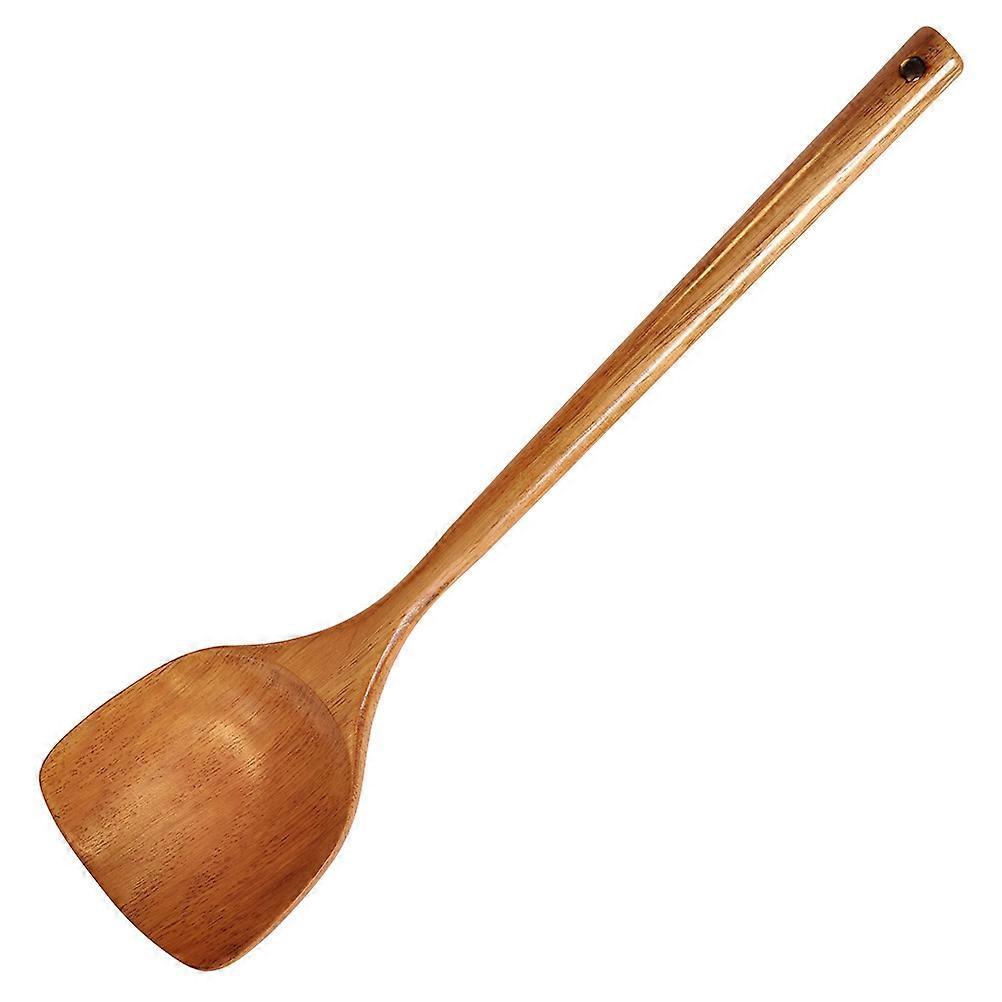 Kochspatel Aus Holz, Wok-spatel, Kochschaufel, Kochgeschirr, Küchenutensil-39x9cm-light Brown