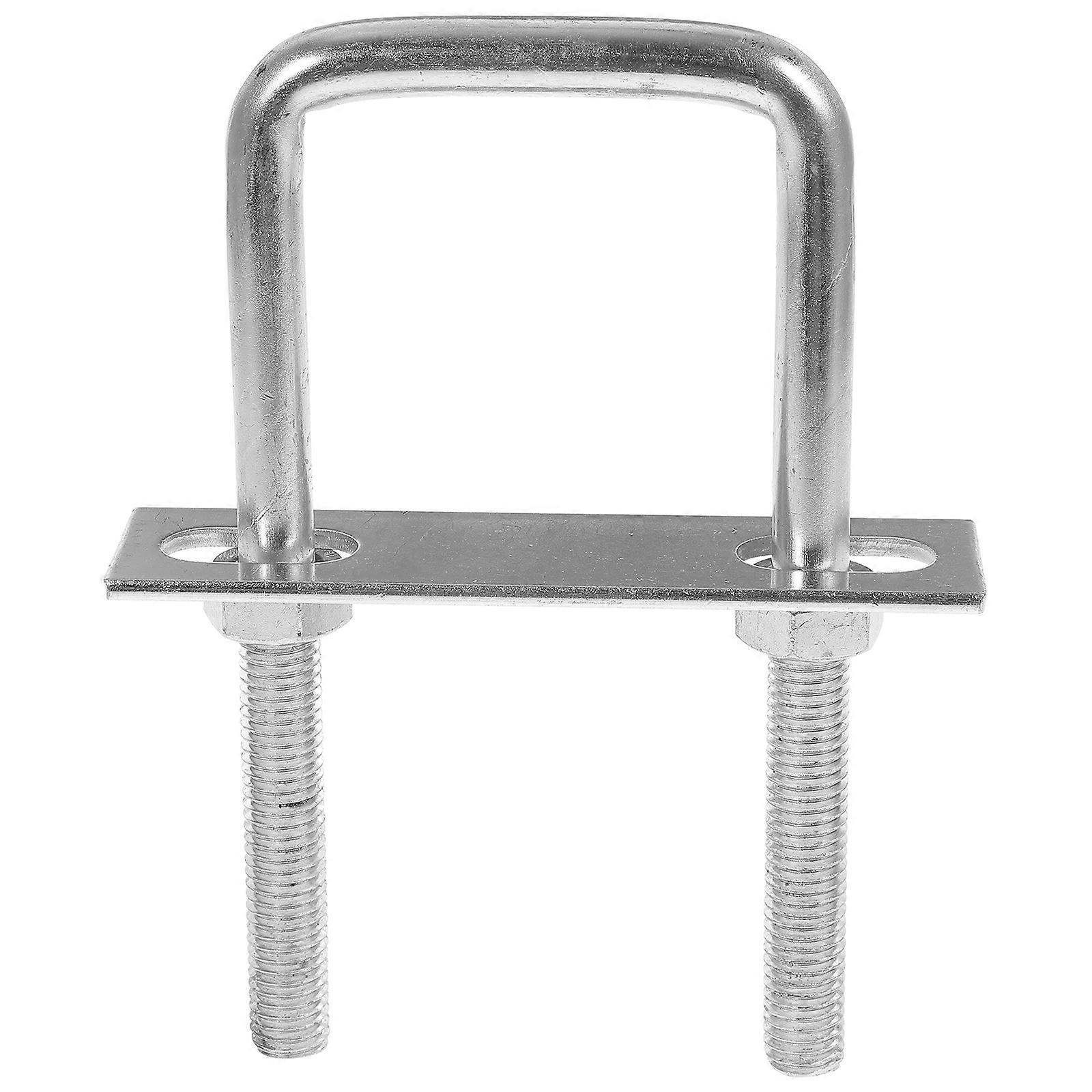 Quadratischer U-bolzen, Verzinkter Stahl, U-förmige Bolzenbefestigung Für Bootsanhängerrohre-15x8.3cm