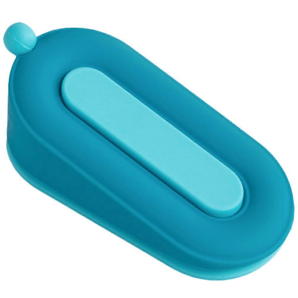Schwerlast-türstopper-keil Für Fliesen, Beton, Teppich Und Holzböden-10x4.8x3.5cm-blue