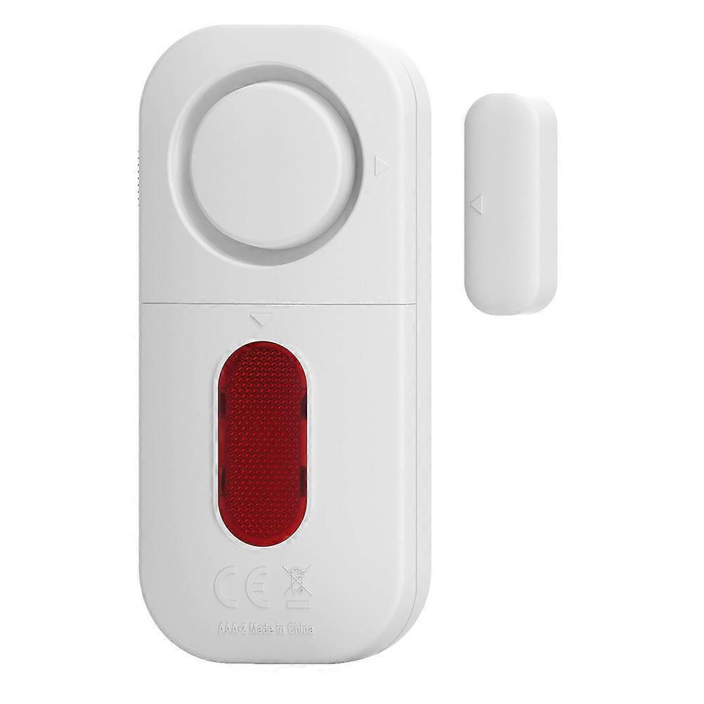 Tür- Und Fensteralarm 125 Db Türalarm Mit Diebstahlsicherung Und Sensor Für Die Sicherheit Von Kindern-9.55x4.3x1.95cm-white