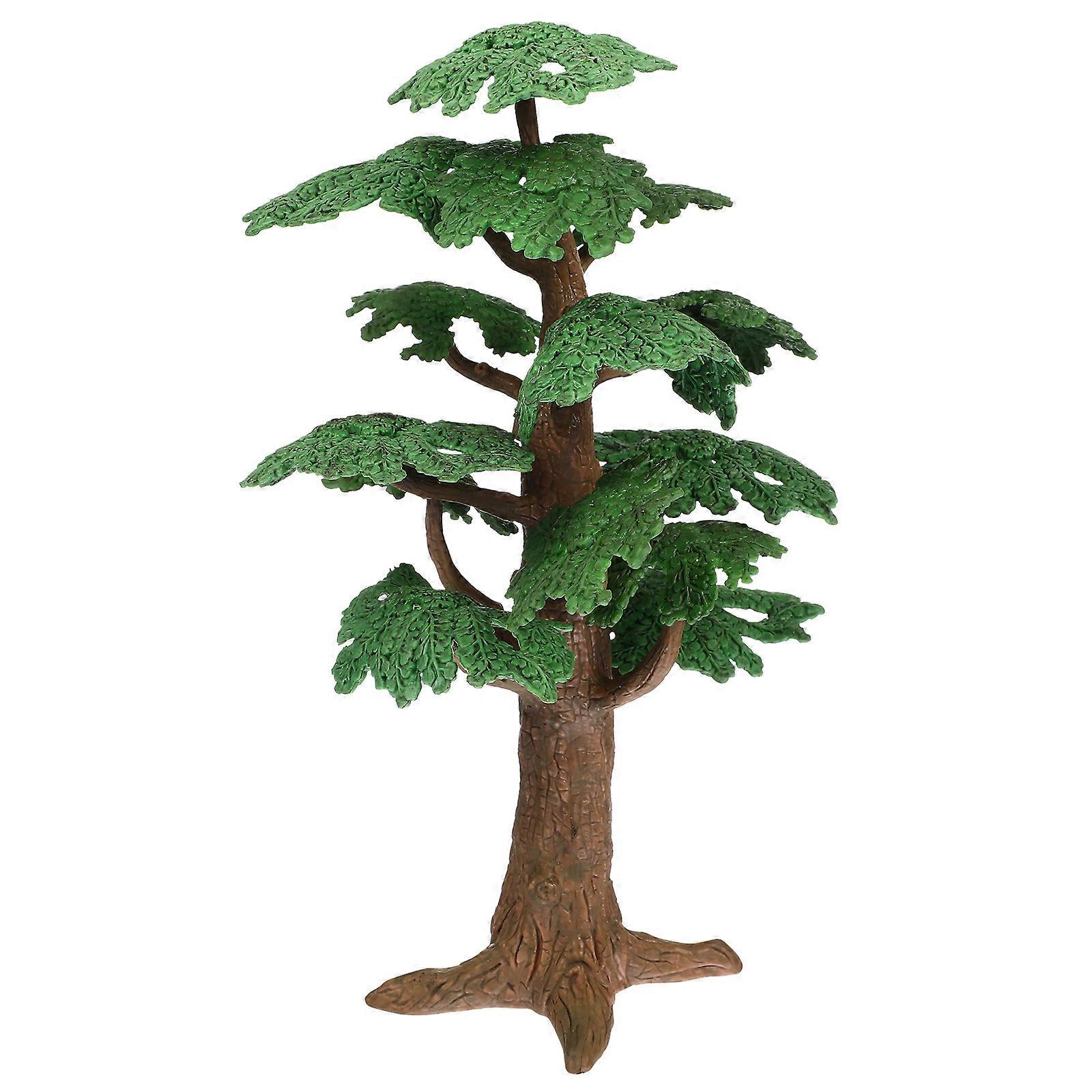 Miniatur-zypresse Als Lebensechte Künstliche Baumdekoration Für Diy-landschaftsgestaltung-24x9.5x7cm