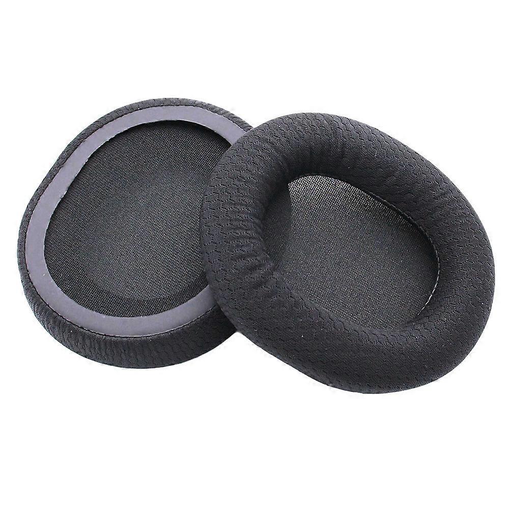 Paar Ersatz-ohrpolster Aus Stoff Für Steelseries Arctis 3 5 7 Kopfhörer Und Headsets-9x7.5cm-black