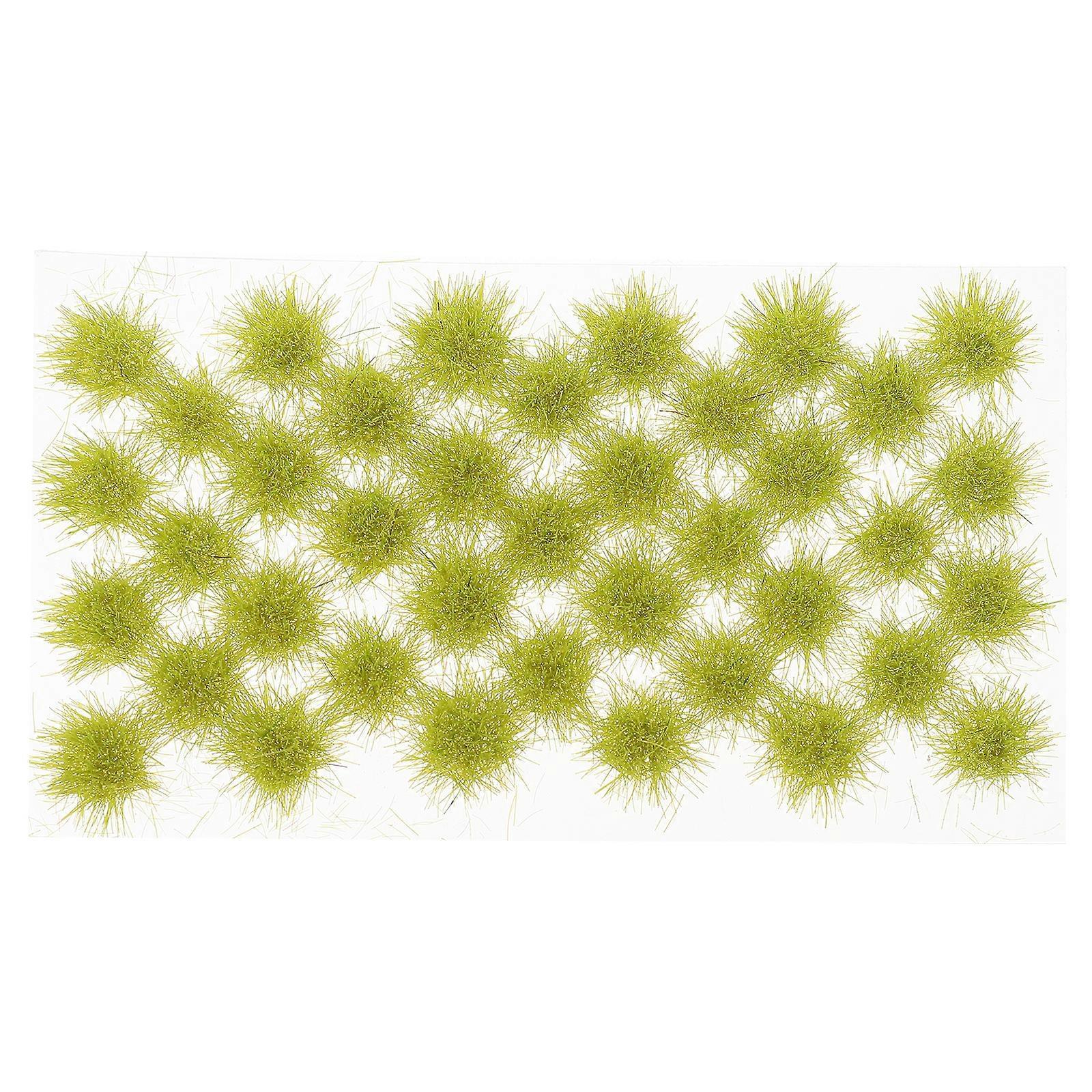 Box Mit Künstlichem Grasbüschel-baumaterial Für Sandtischmodelle, Simulierte Gartendekoration-10.5x5.5cm-green