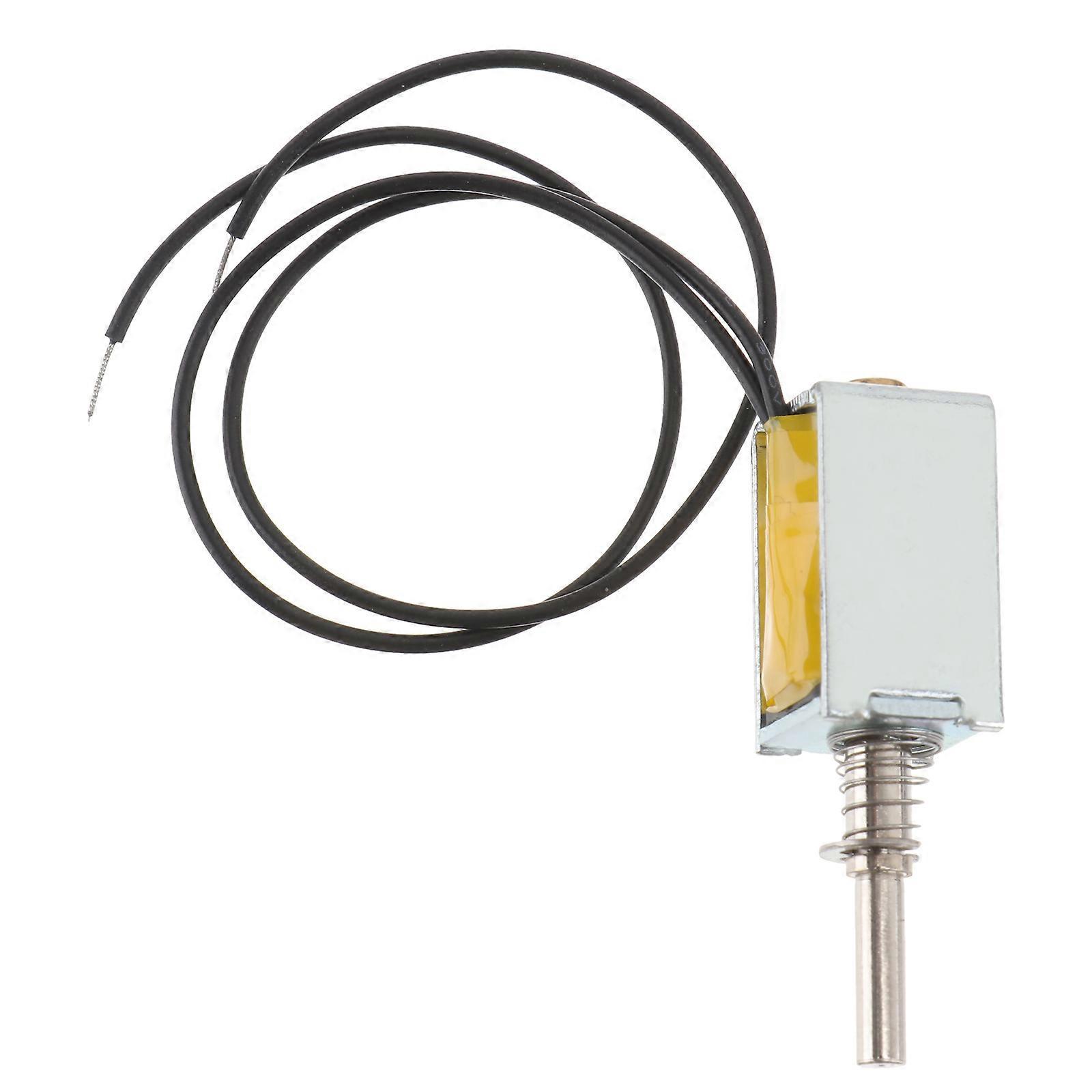 6v Dc Offener Rahmenaktuator Linearer Mini-druckzug-solenoid-elektromagnet-2.00x1.20x1.10cm