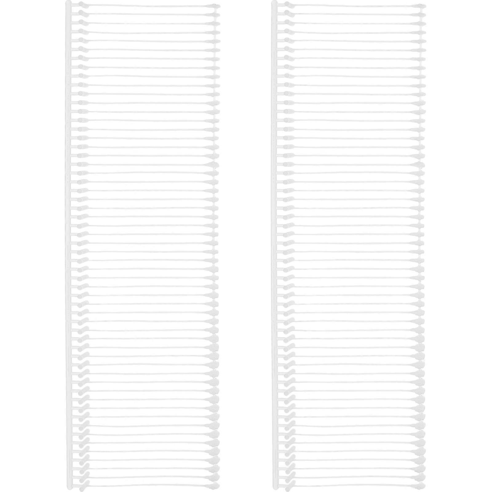5000 Stück Kunststoff-etikettenbefestigungen, Preisschilder, Etikettenbefestigungen, Etiketten Für Kleidung Und Socken, Widerhaken-10.00x3.20x0.80cm-white