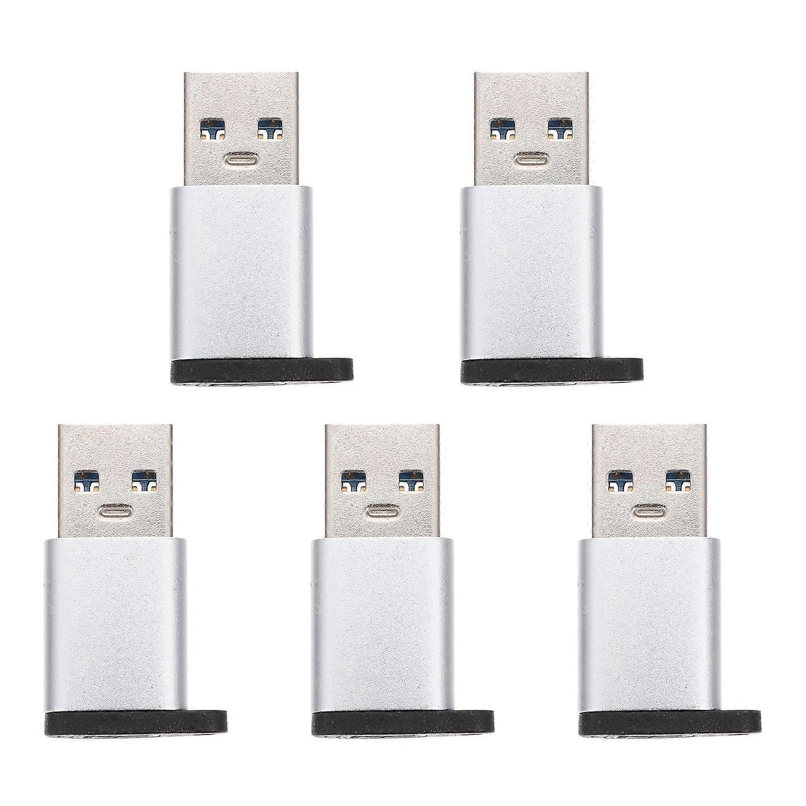 Stück Usb-c-zu-usb-adapter-konverter Für Computer, Laptops, Tablets Und Smartphones-0.7x2x3.2cm