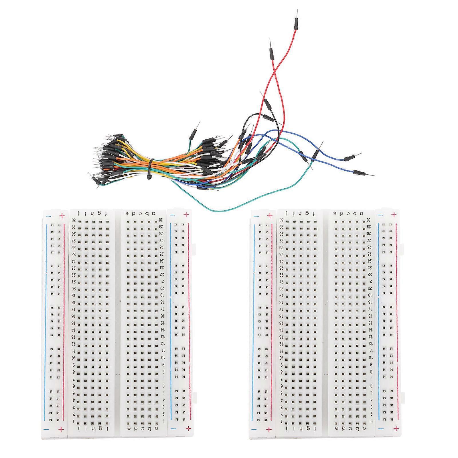 Set Steckbrett Mit Vorgeformten Jumperkabeln Für Entwicklungsboards-8.1x5.3cm