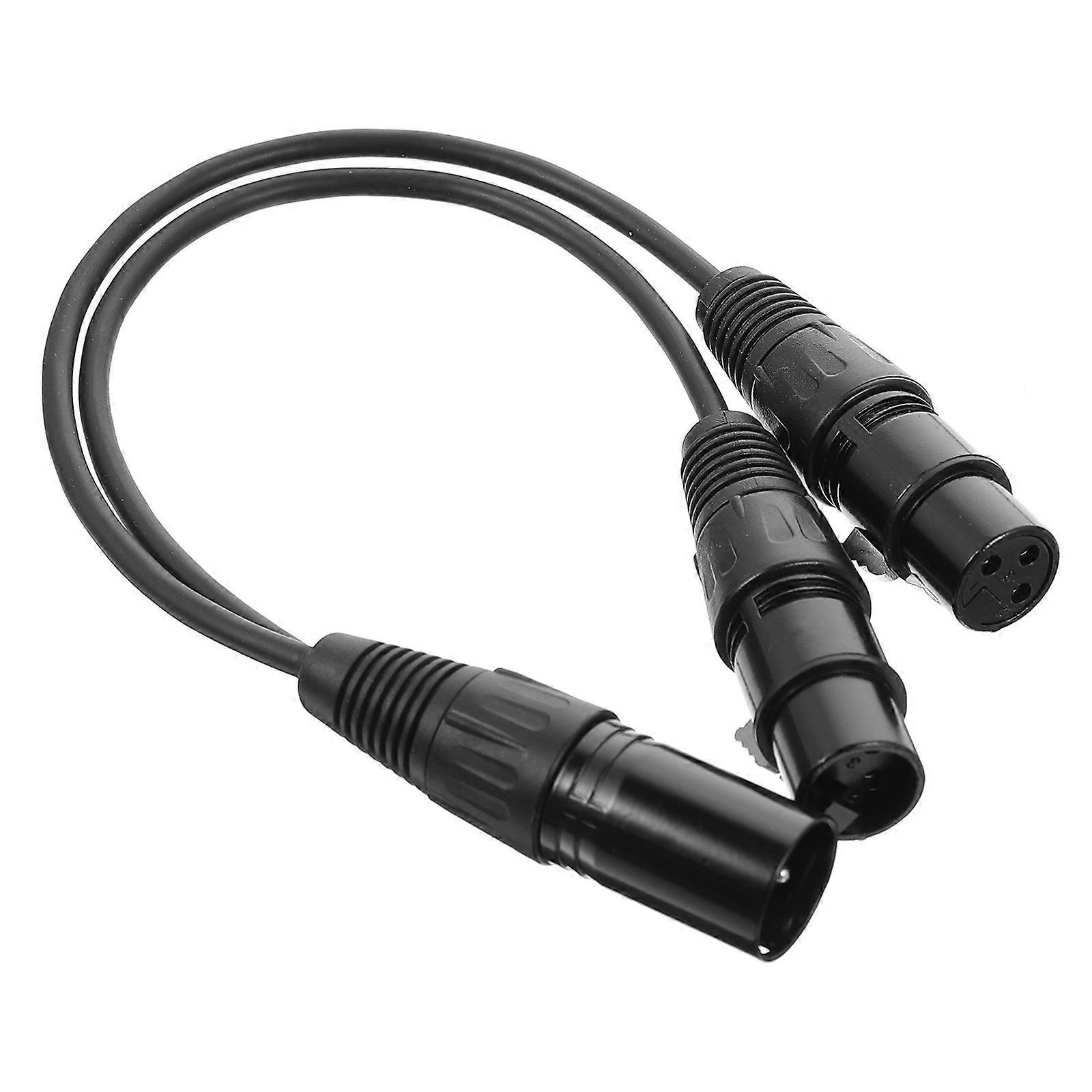 Mikrofonkabel (stecker/buchse, Symmetrisch)-33.5x2cm-black