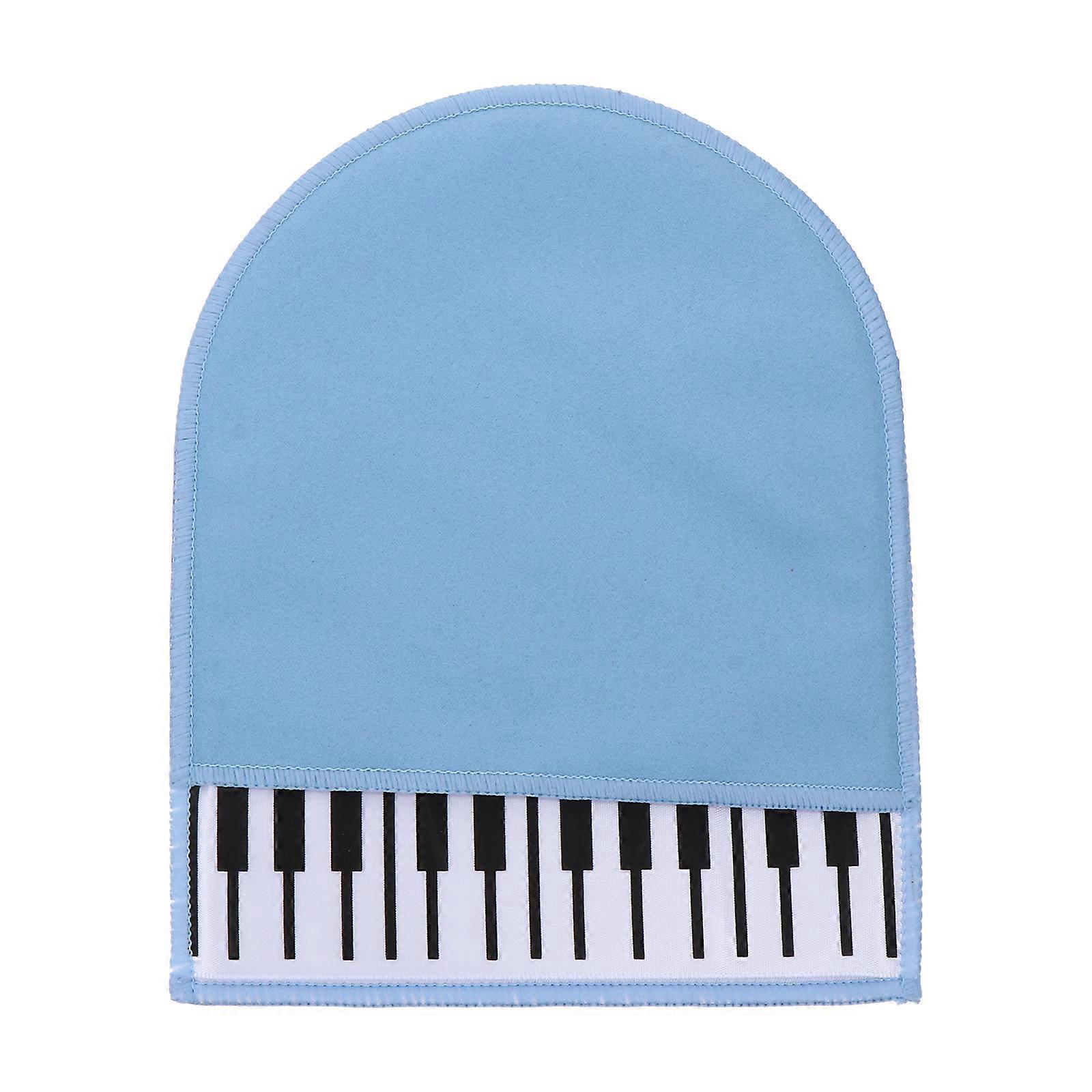 1 Stück Reinigungstuch Klavier Praktisches Pflege-reinigungstuch Für Klaviere (himmelblau)-18.8x15.1x0.2cm-blue