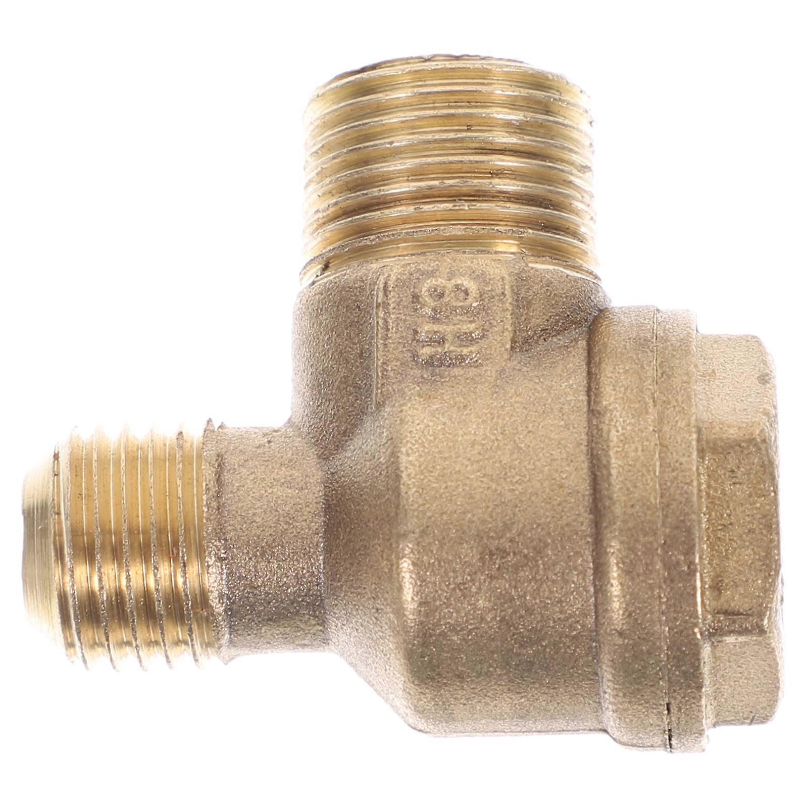 Rückschlagventile Aus Messing Für Luftkompressoren, 2-wege-rückschlagventile, Luftkompressor-ersatzteil-4.00x3.80x3.50cm-golden