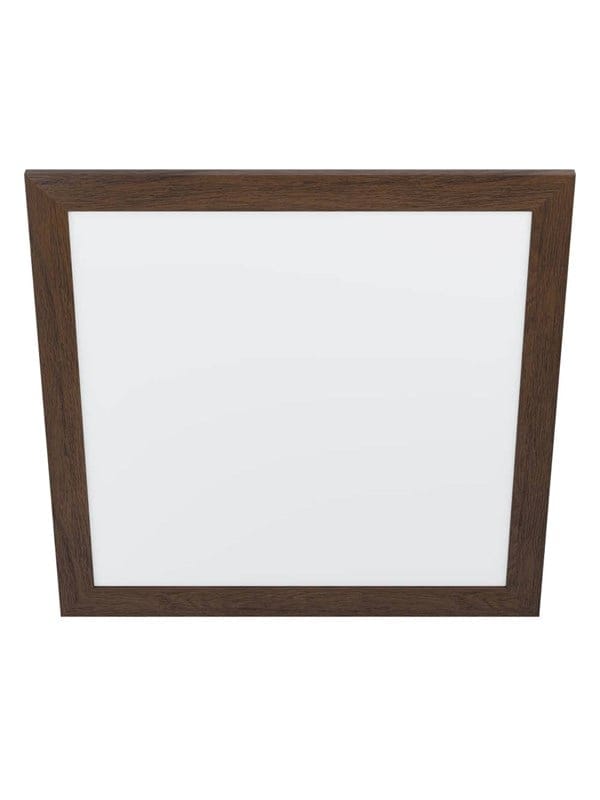 EGLO PIGLIONASSO DECKE 645X645 DUNKLES HOLZ/WEISS