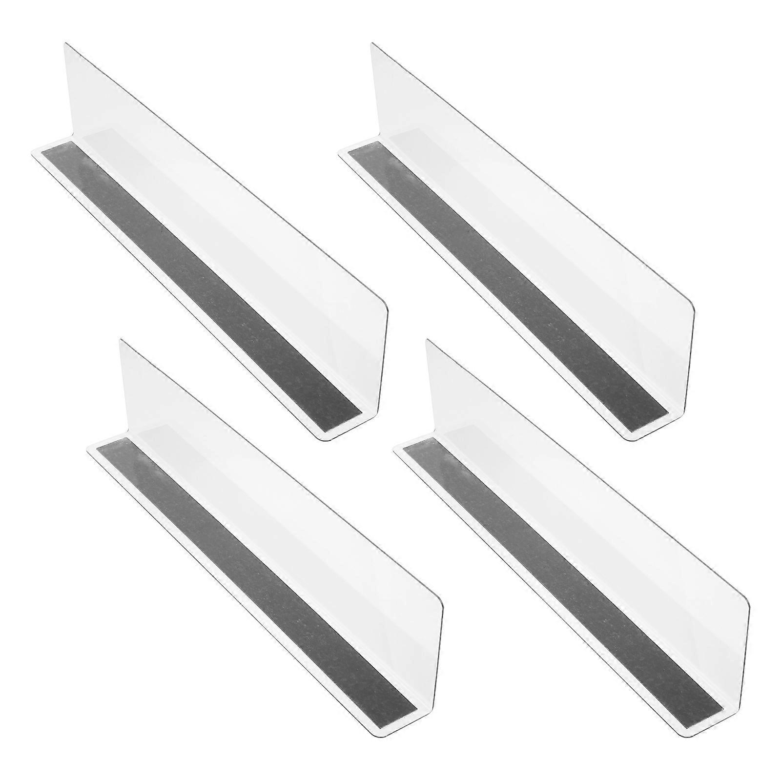 Stück Supermarkt-warentrenner, Dicke Regalteiler, Warenklappen-28x6.3x3cm