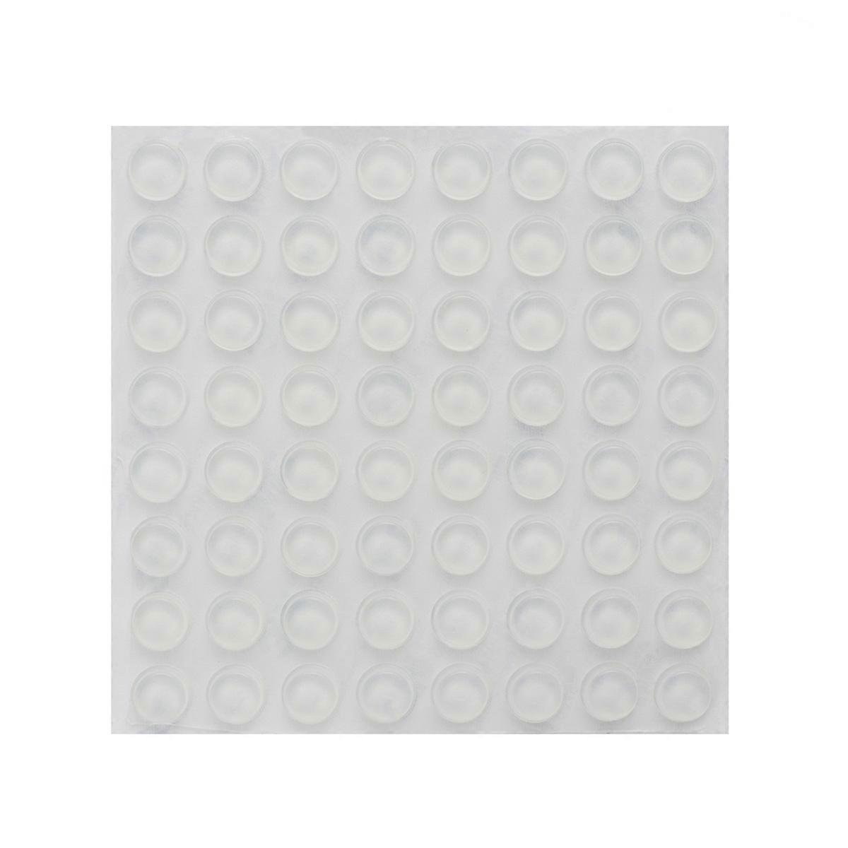 64 Stück Kleine, Transparente Türknaufpuffer, Selbstklebende Türstopper, Wandschutz Für Lautsprecher, Elektronik Und Möbel