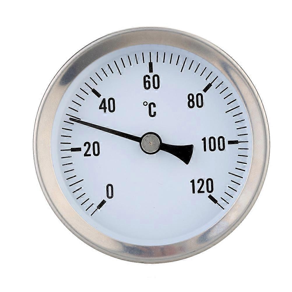 63-mm-metallthermometer, Rohrthermometer, Wasserdichtes Thermometer Für Die Chemische Industrie