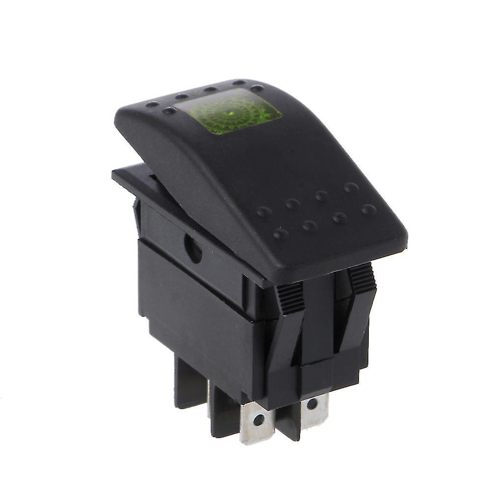 12v Wasserdichter Wippschalter Für Auto, Boot, Ein/aus Mit Led-anzeige, 4-polig