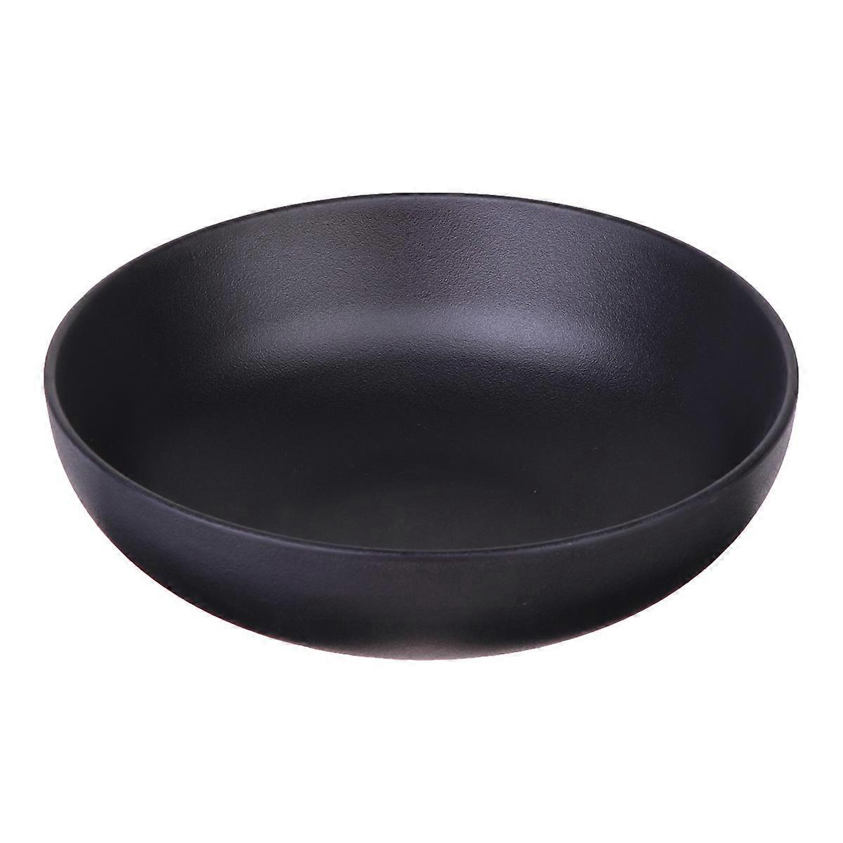 A5 Melamin-geschirr, Japanischer Stil, Ramen-schüssel, Imitation Von Porzellan, Nudelbehälter Für Zuhause (337)-17.5x5.5cm-black
