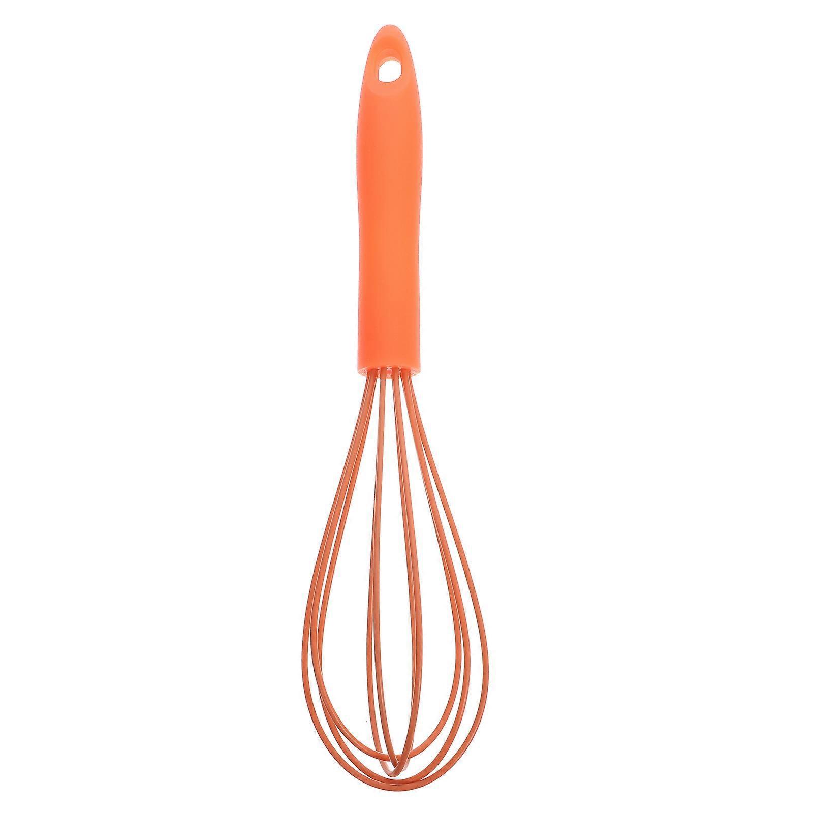 10 Zoll Hand-eiermixer, Silikon-schneebesen, Milch- Und Sahneaufschäumer, Küchenutensil Zum Mixen Und Rühren (farbe Zufällig)-26.00x7.00x7.00cm-random Color