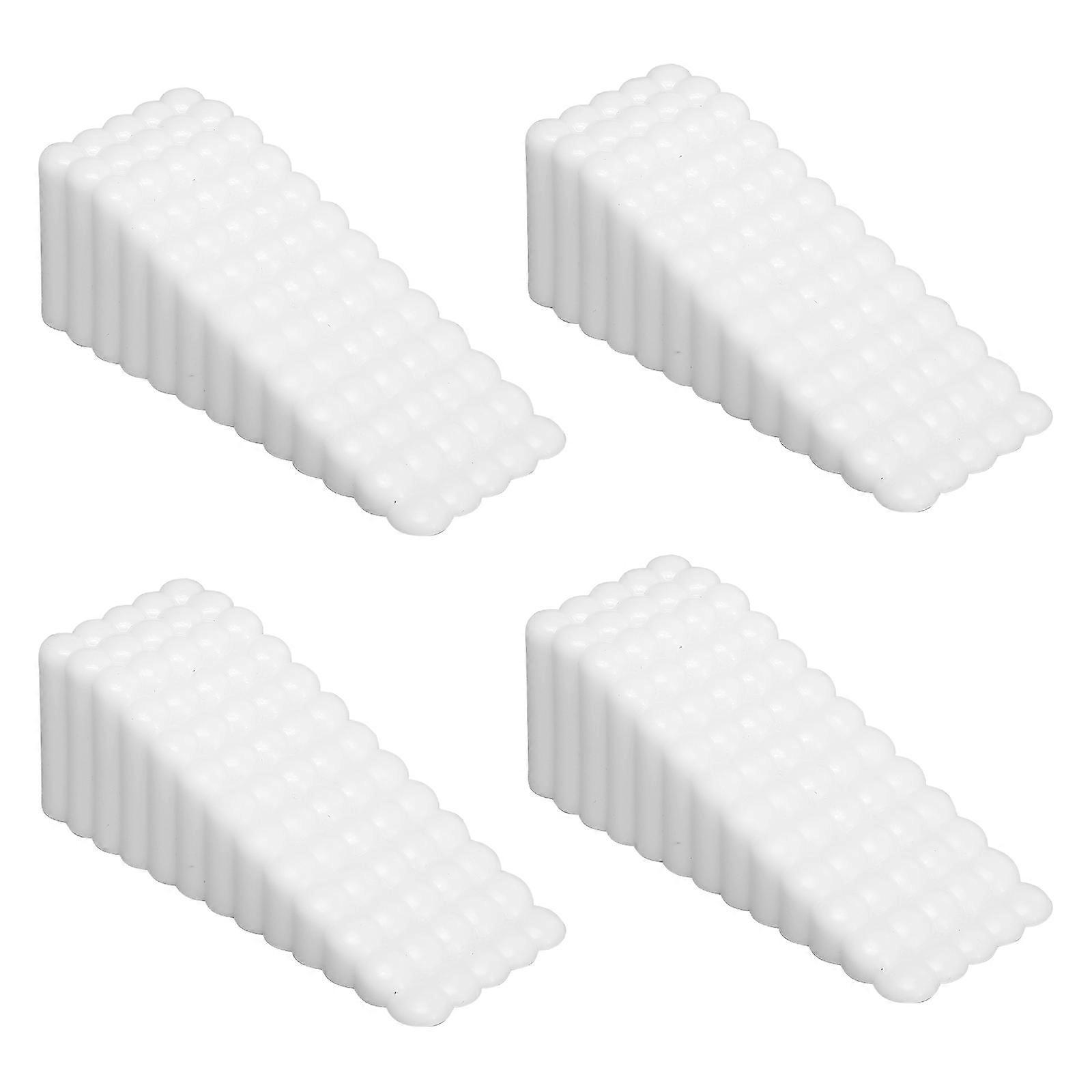 Stück Silikon-türstopper, Windfeste Türstopper-10x4cm-white