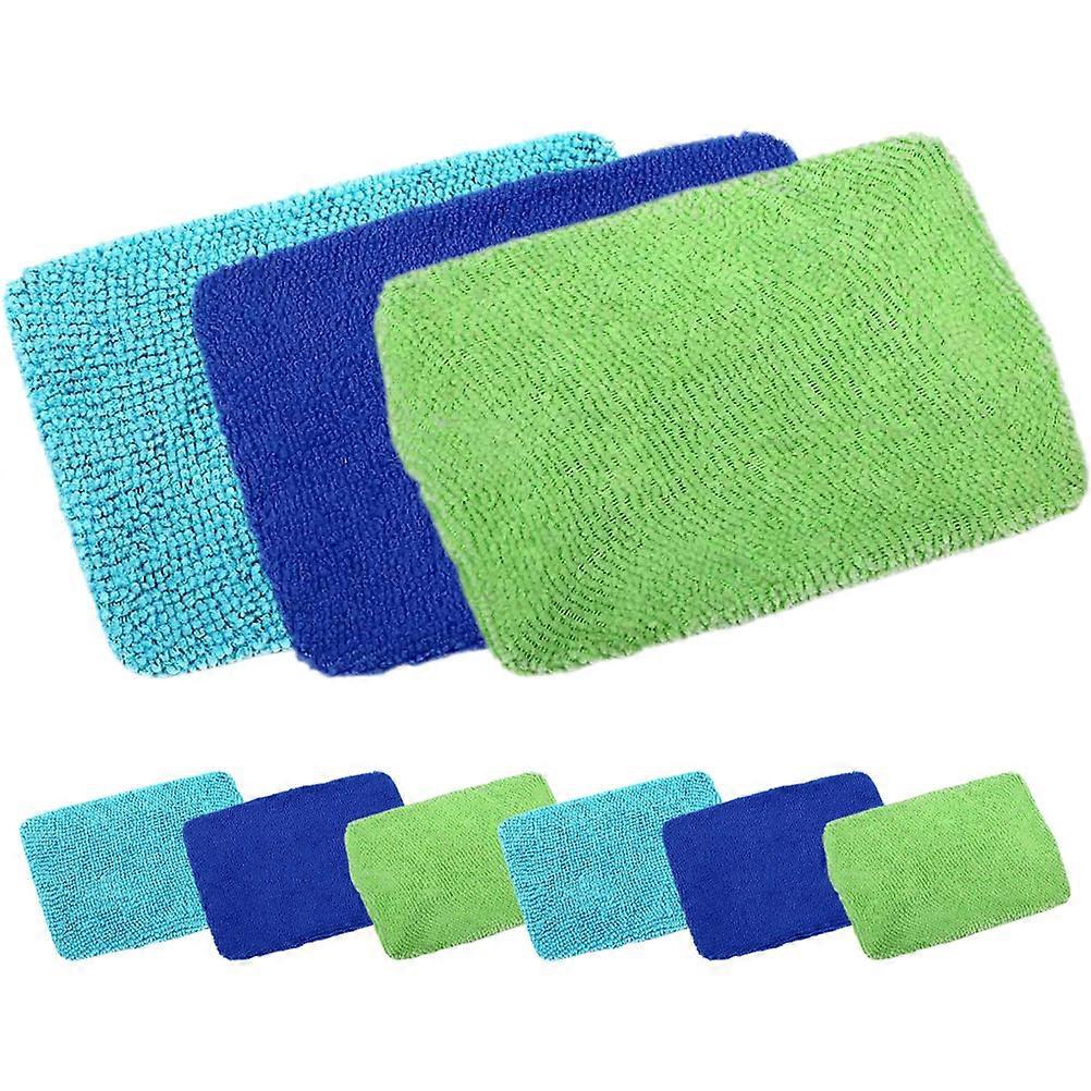 9-teiliges Glasreinigungstuch-set, Praktisches Ersatz-glasreinigungstuch Für Fenstergitter-13.00x10.00x1.00cm