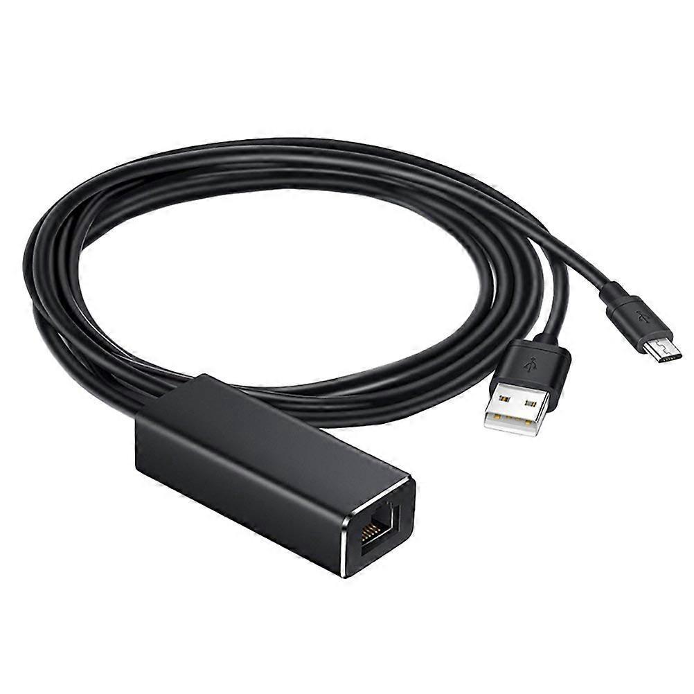 Stück Micro-usb-zu-rj45-adapter, High-network-konverter, Ethernet-adapter-200x3cm-black