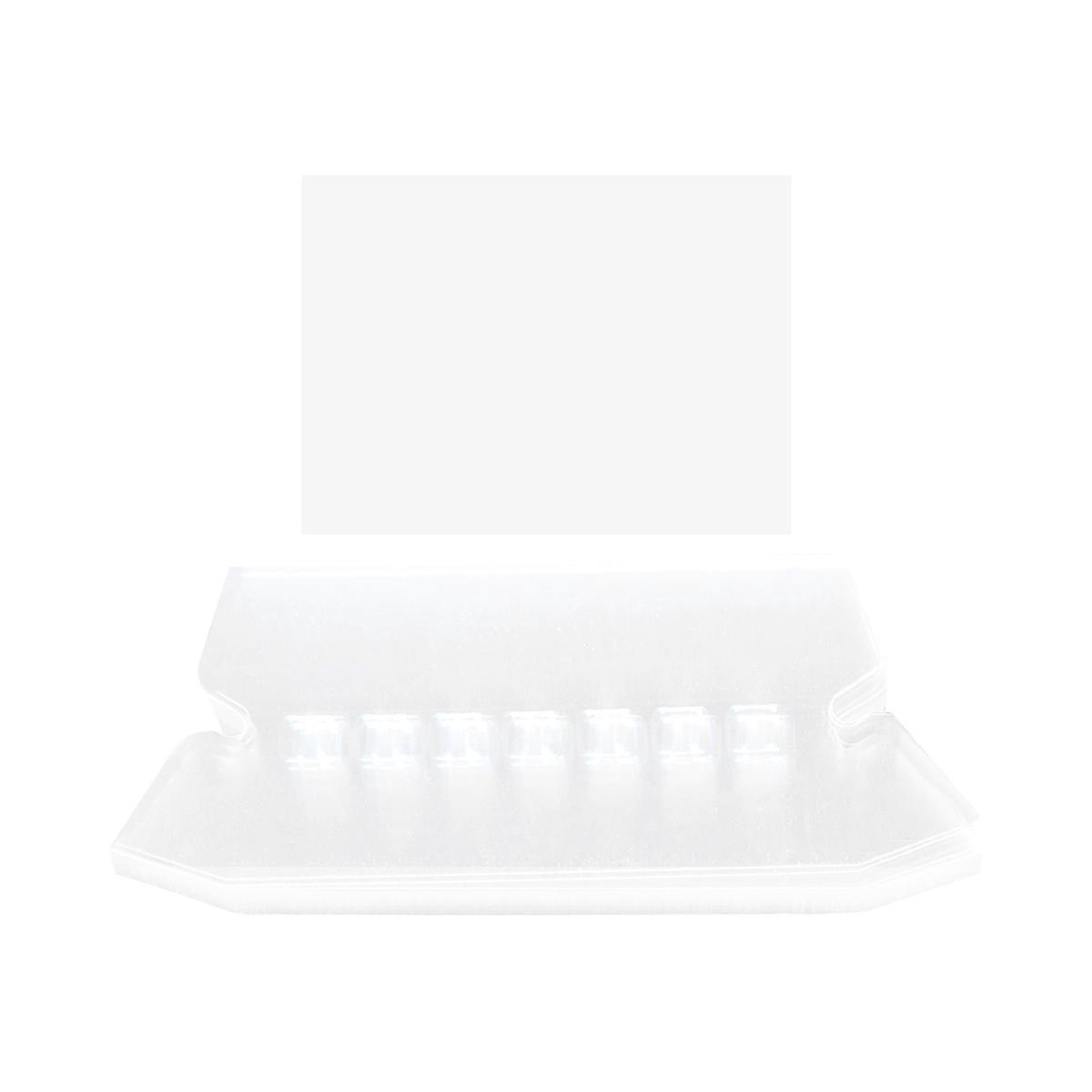 100 Stück Aktenindex-etikettenfolie, Transparent, Glatt, Professionell, Zum Aufhängen, Langlebig, Für Schreibwaren, Lesezeichenordner-7.7x3cm