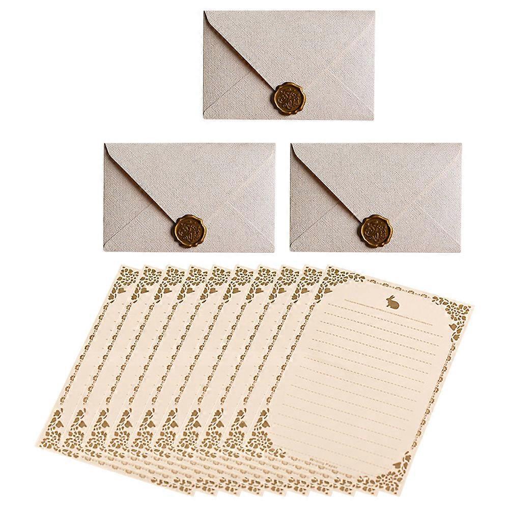 1 Set Briefpapier Und Umschläge, Schreibpapier, Verpackungsumschläge, Diy-umschläge