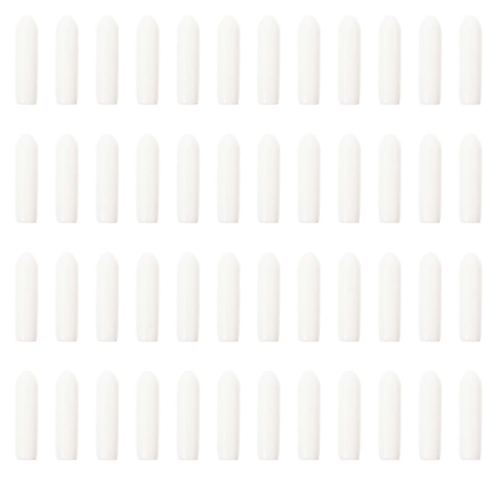 300 Stück Schutzkappen Für Kleiderbügelenden, Hakenspitzenabdeckungen, Kleiderbügelschutz-1.5x0.3cm-white