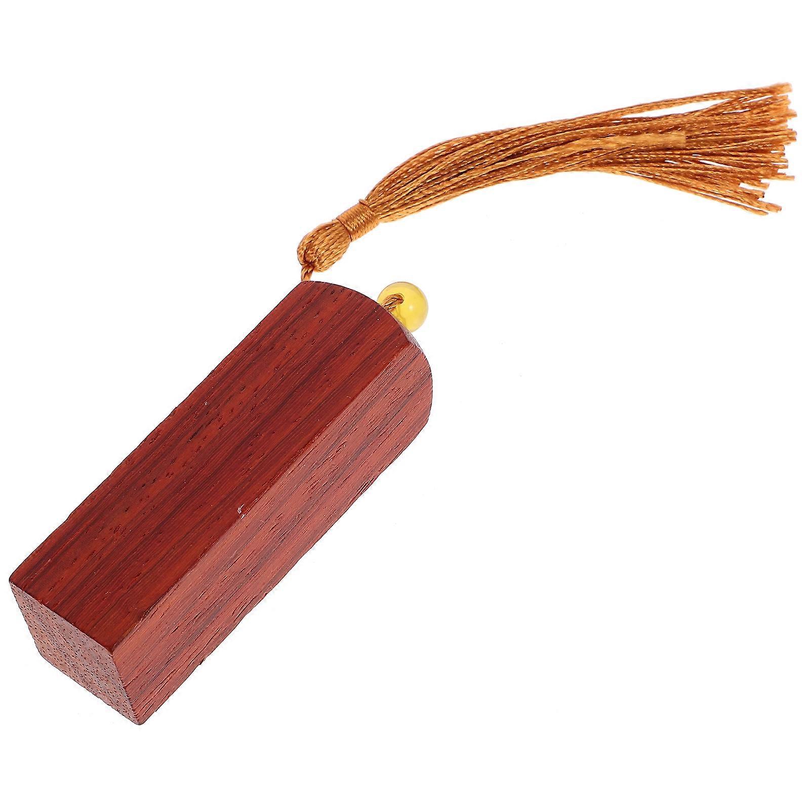 Chinesischer Siegel-holzstempel, Rohling, Holzstempel Für Malerei, Kalligrafie, Künstlerbedarf-17.00x2.00x2.00cm