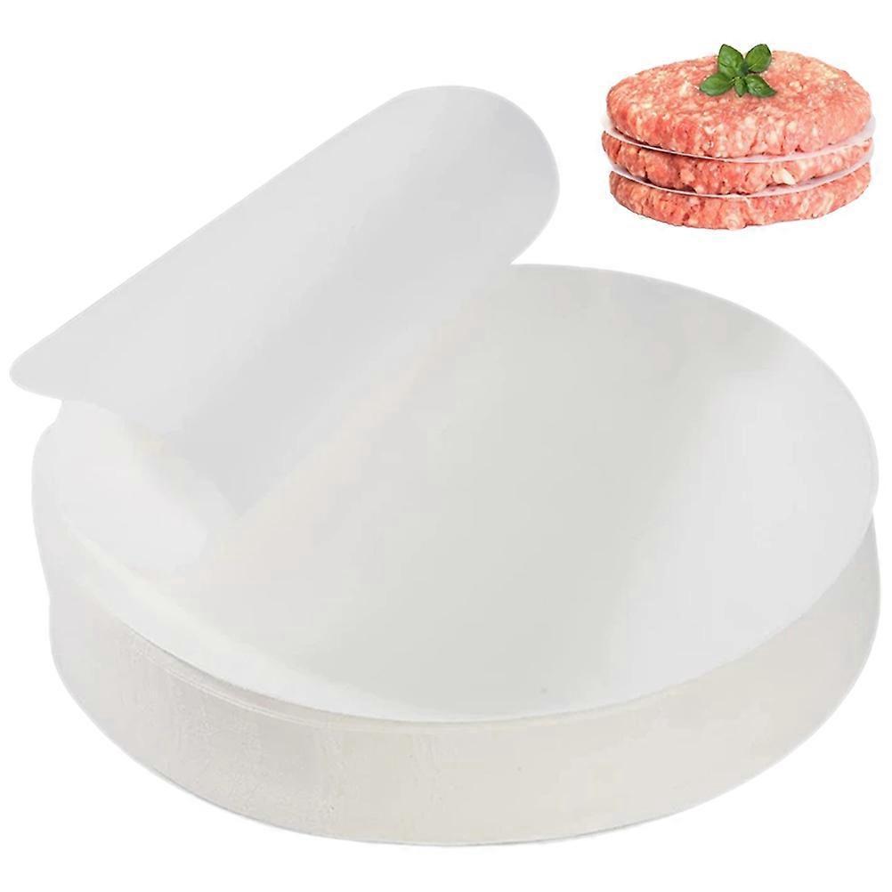 200 Stück Antihaft-burgerpapier Für Burger-patties, Zum Trennen Von Patties, Kuchenbacken Und Einfrieren-15.00x15.00x0.02cm-white