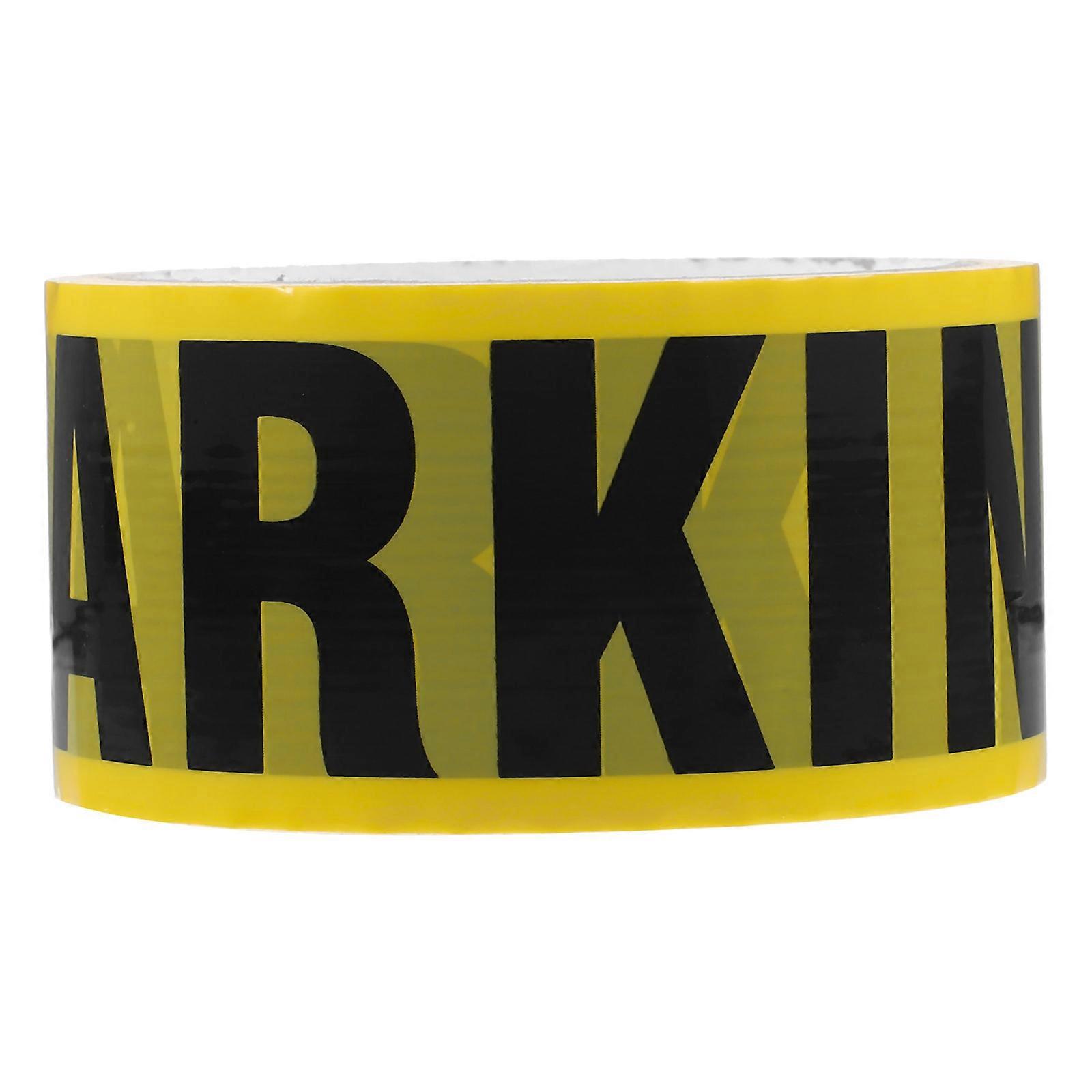 Rolle Warnband, Klebeband, Markierungsband, Parkverbotsband, Multifunktions-warnband-250x4.8x0.2cm-yellow