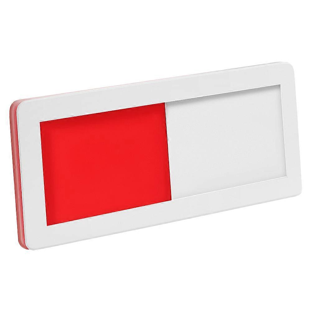Bürotürschild, Besprechungsraumschild, Schild Für Praktische Schiebetüren, Hinweisschild Für Sichtschutz-schiebetüren-15.00x6.00x0.20cm-white