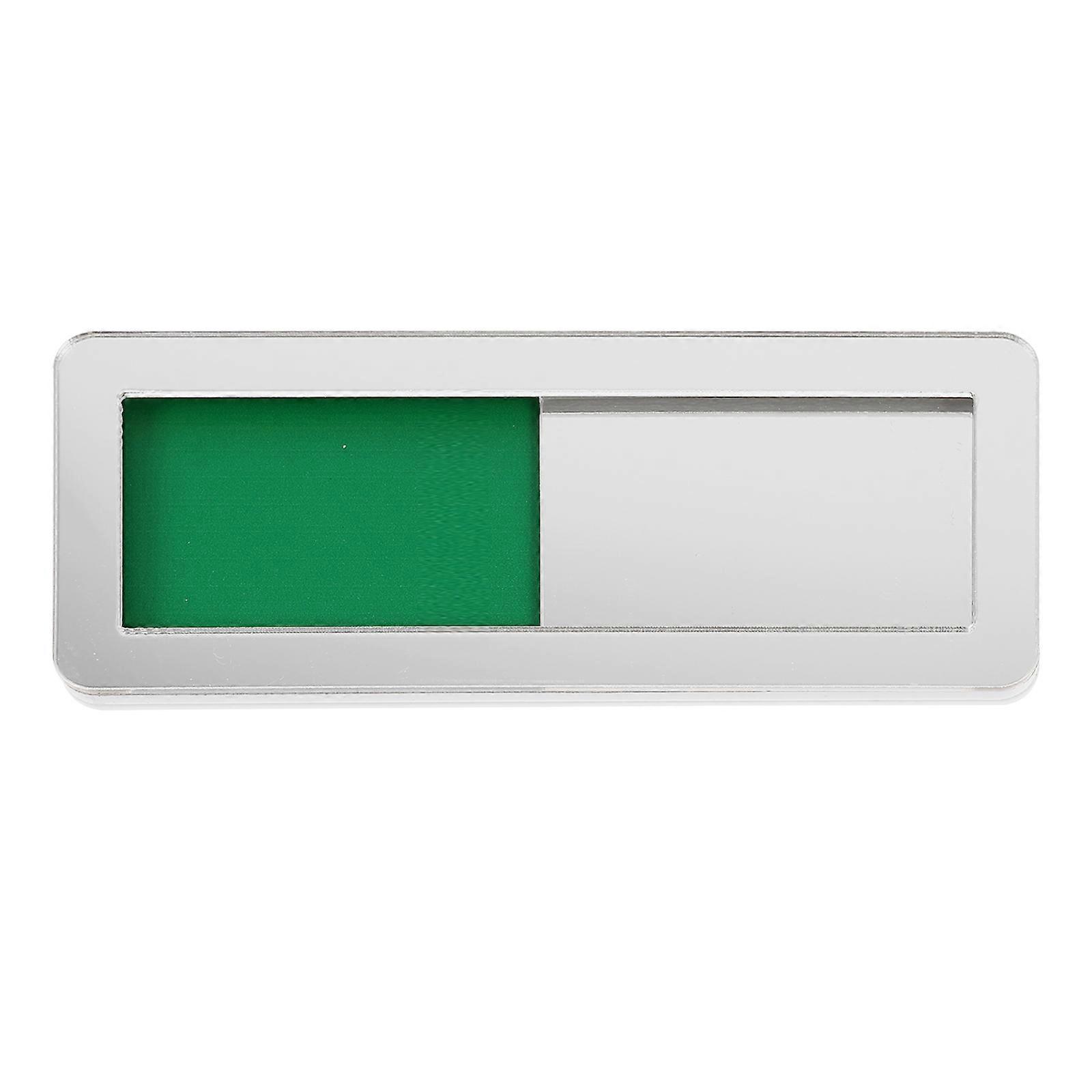 Sichtschutzschild Aus Acryl Für Bürotüren, Schiebetüranzeige Für Konferenzräume-0.5x4x10cm-silver 2