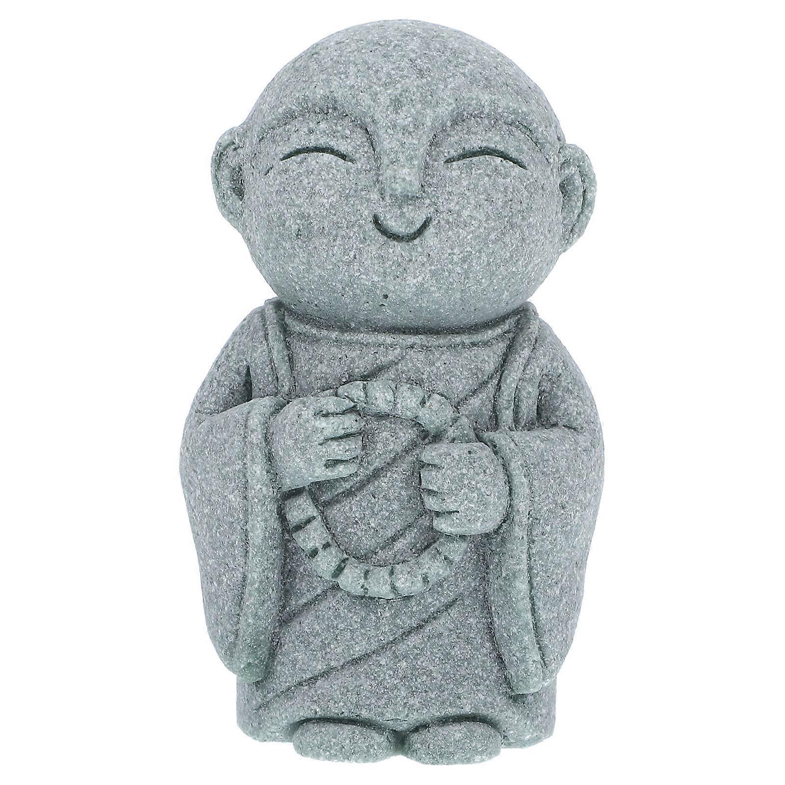 Buddha-figur, Garten-buddha-statue, Aquarium-buddha-dekoration, Buddha-ornament Für Den Außenbereich-7.00x4.50x3.00cm