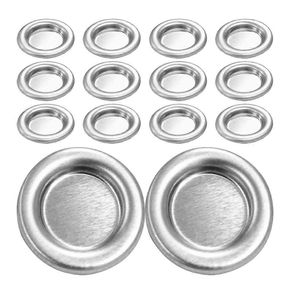 50 Stück Metall-räucherkegelhalter, Kleine Räucherkegelhalter, Räucherkegeltabletts-3.00x3.00x0.50cm-silver