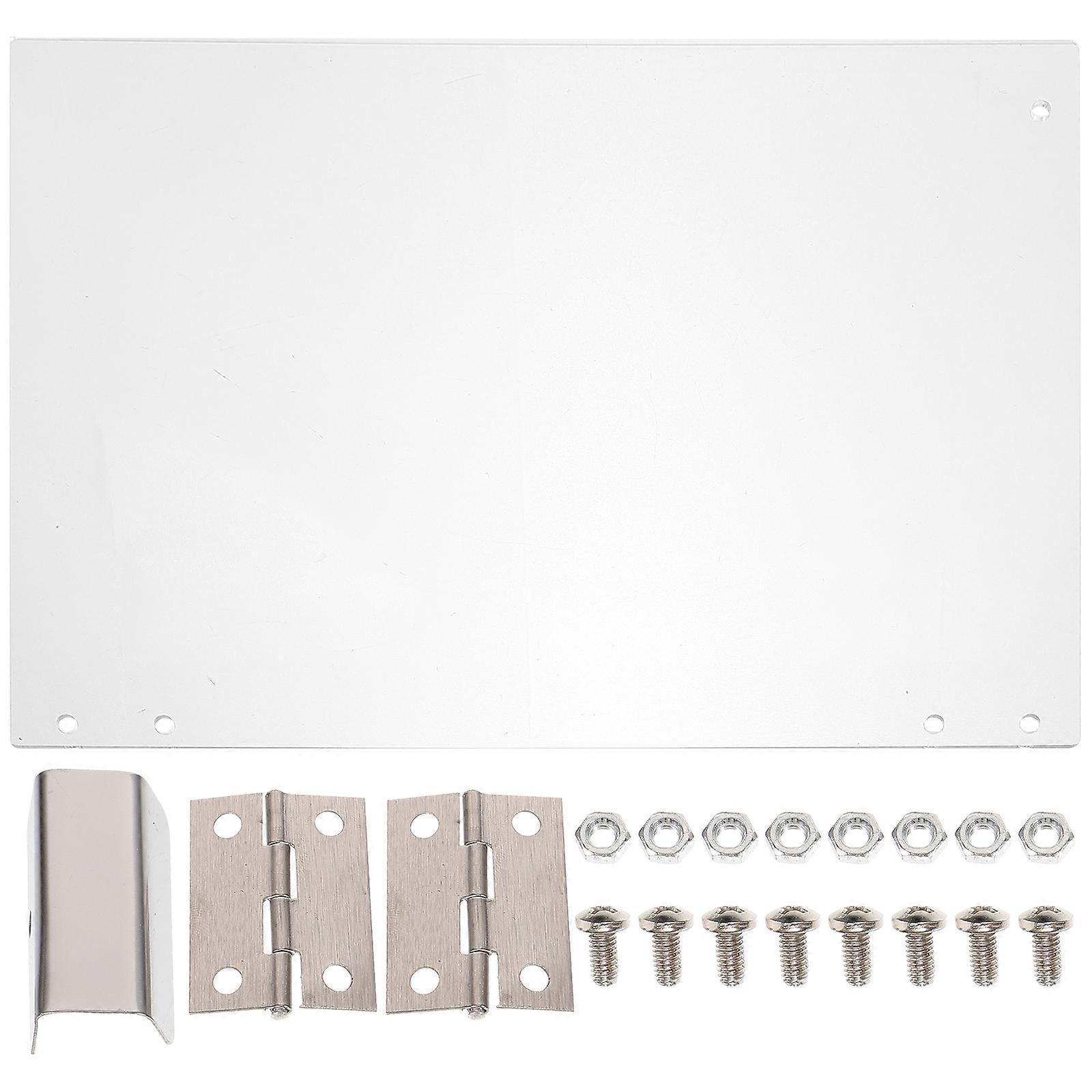 Ersatz-türverkleidung Für Popcornmaschinen, Transparente Verkleidung Aus Dickem Pvc, Popcornmaschinen-verpackungsmaterial-29x22.5cm-white
