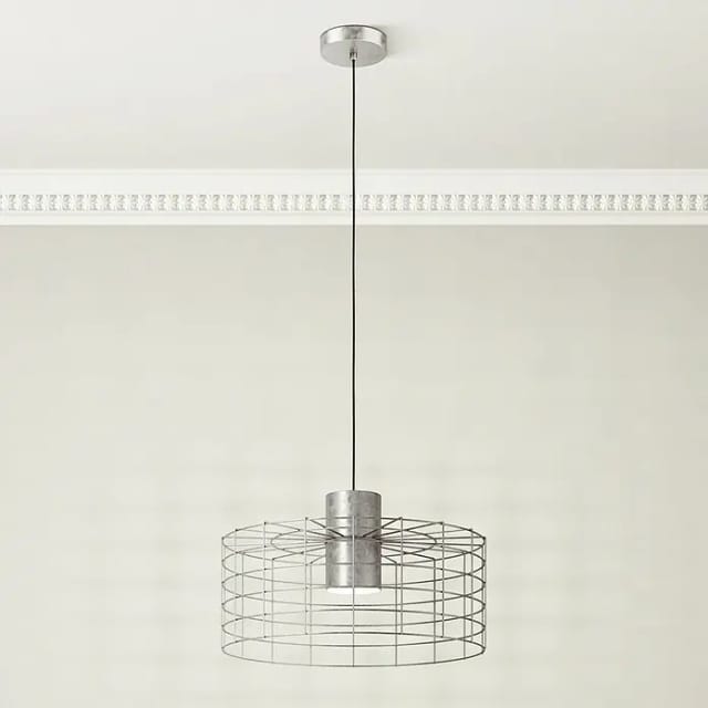 EGLO MILLIGAN PENDELLEUCHTE E27 Ø480 ZINK