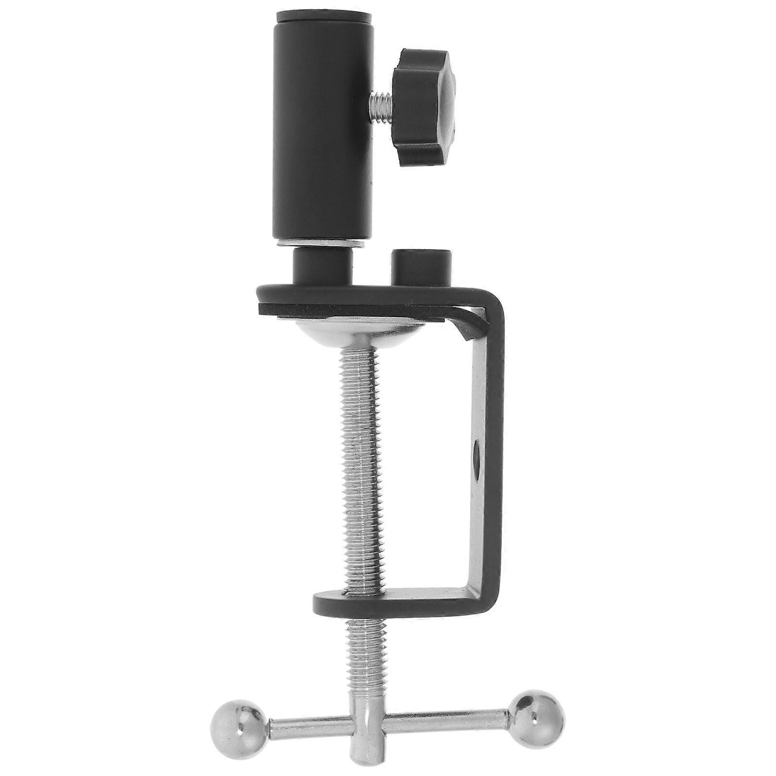 Tischklemme, Tischhalterung, Tischklemme, Tischhalterung, C-clip, Mikrofonarm, Tischhalterung-13.50x6.50x5.50cm-black
