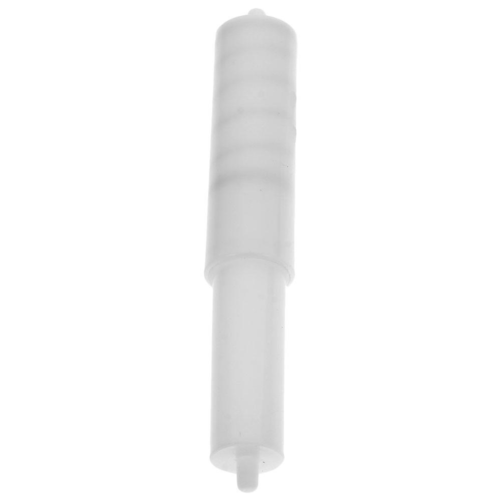 Toilettenpapierstange, Toilettenpapierhalter, Federbelastete Rollen-ersatzstange, Toilettenpapierbox-schaft-14.50x2.00x2.00cm-white