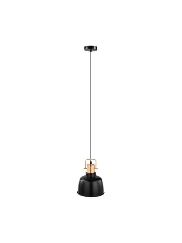 EGLO BODMIN PENDELLEUCHTE Ø230 SCHWARZ KUPFER